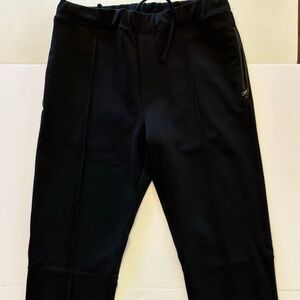 Prada black elastic waist band joggers